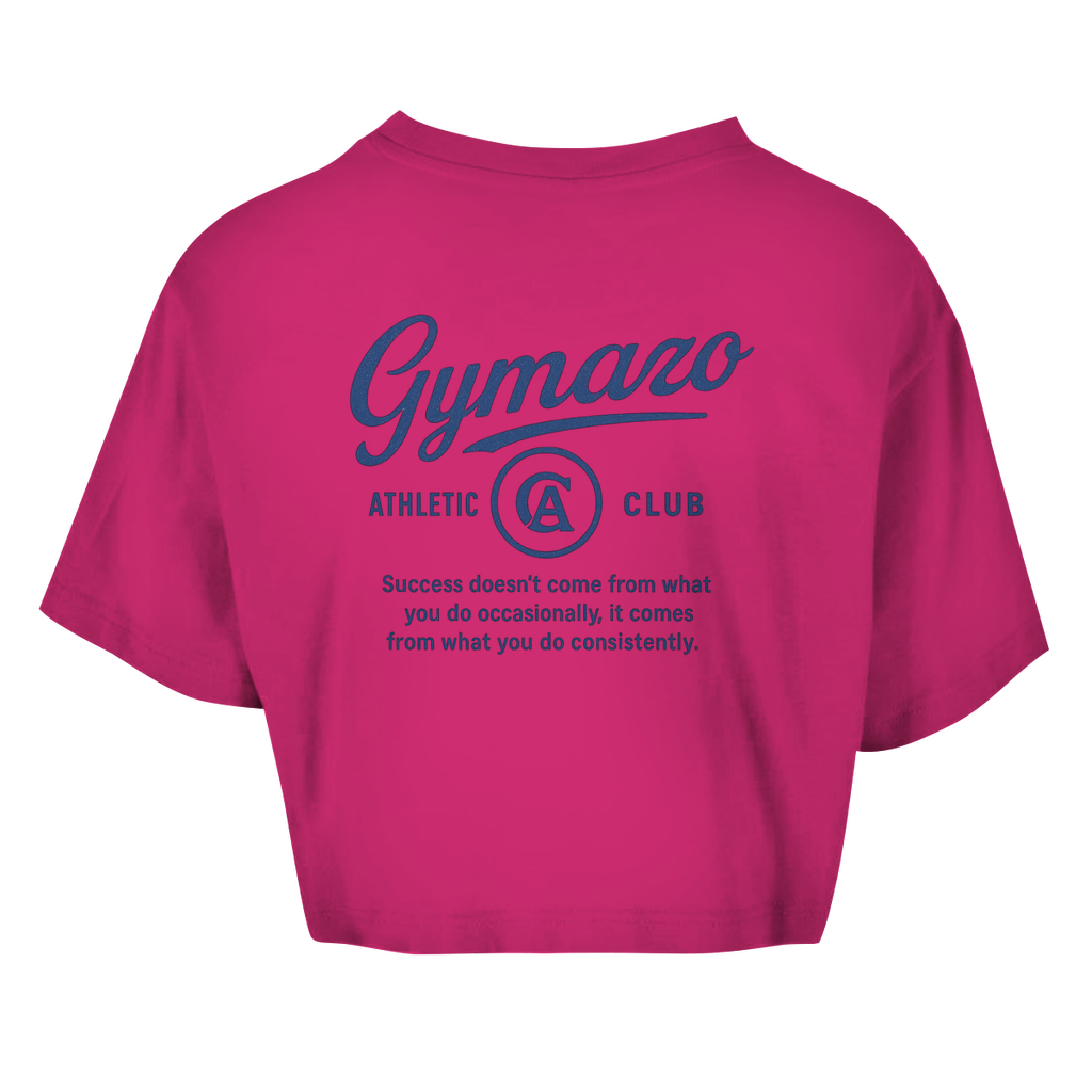 Damen Oversize Crop Top GYMAZO
