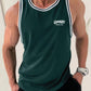 GYMAZO Athletic Club Tanktop – Grün / Schwarz