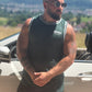 GYMAZO Athletic Club Tanktop – Grün / Schwarz