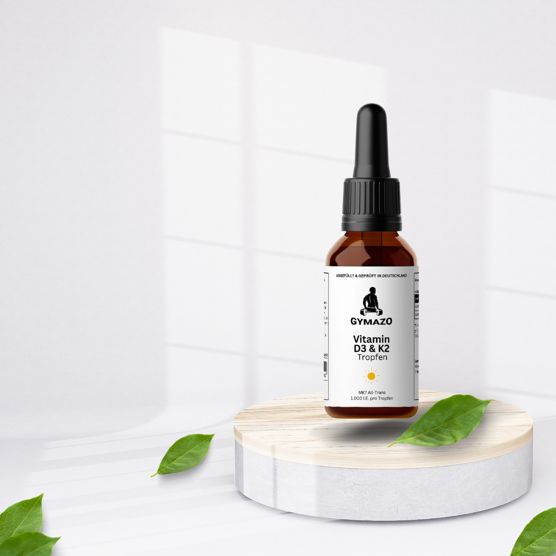 Gymazo Vitamin D3 + K2 - 1.700 Tropfen (1.000 I.E.)