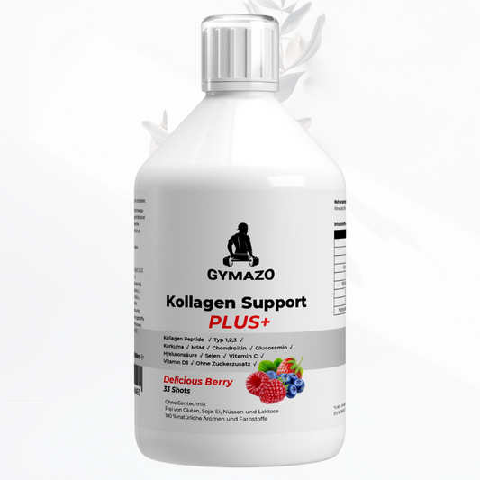GYMAZO Kollagen Support PLUS+ Shots - Wild Berry  - 500ml