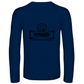 Unisex Langarmshirt Smiley
