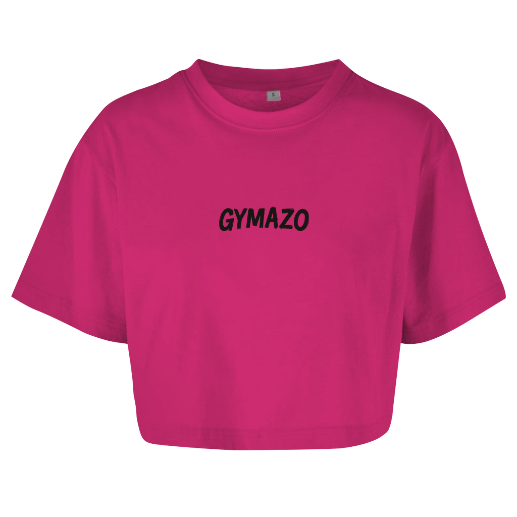 Damen Oversize Crop Top neu