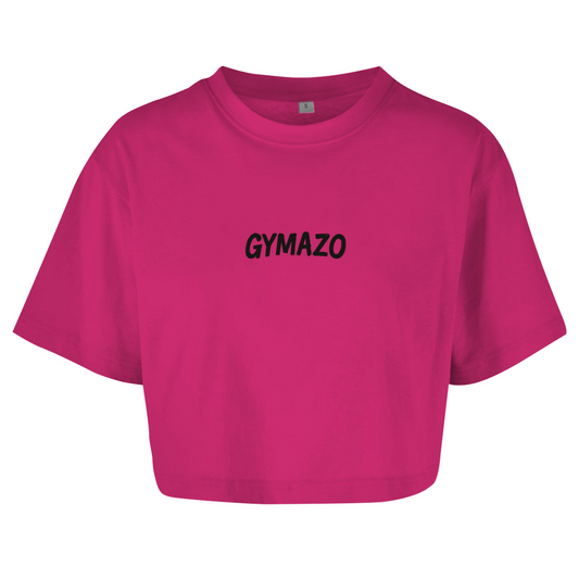 Damen Oversize Crop Top neu