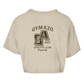 Damen Oversize Crop Top GYMAZO