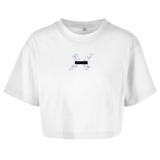 Damen Oversize Crop Top M