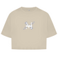 Damen Oversize Crop Top M2