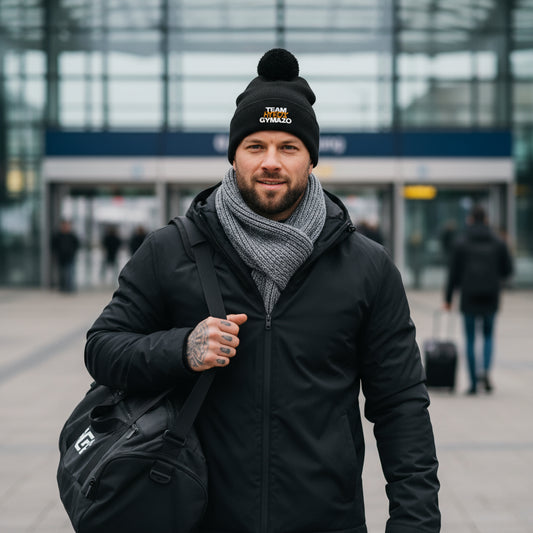 GYMAZO Bommelmütze Hyrox