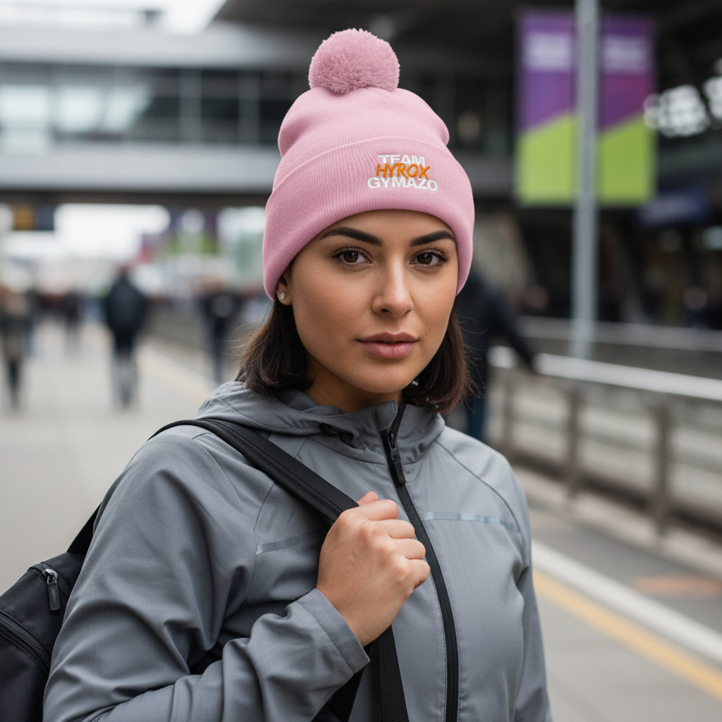 GYMAZO Bommelmütze Hyrox