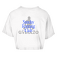 Damen Oversize Crop Top Sunday Running Club