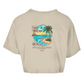 Damen Oversize Crop Top Sommer