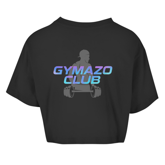 Damen Oversize Crop Top club