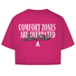 Damen Oversize Crop Top Comfort