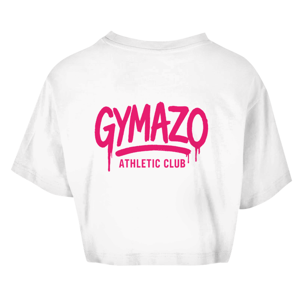 Damen Oversize Crop Top gymazo