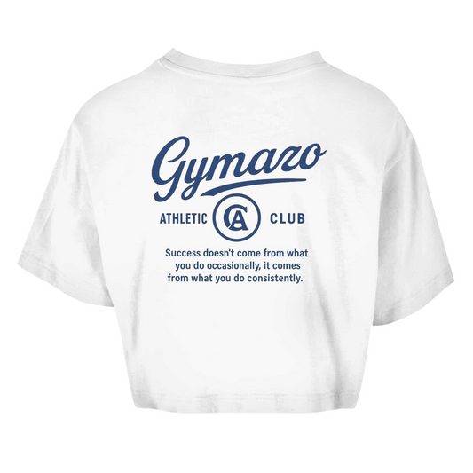 Damen Oversize Crop Top GYMAZO