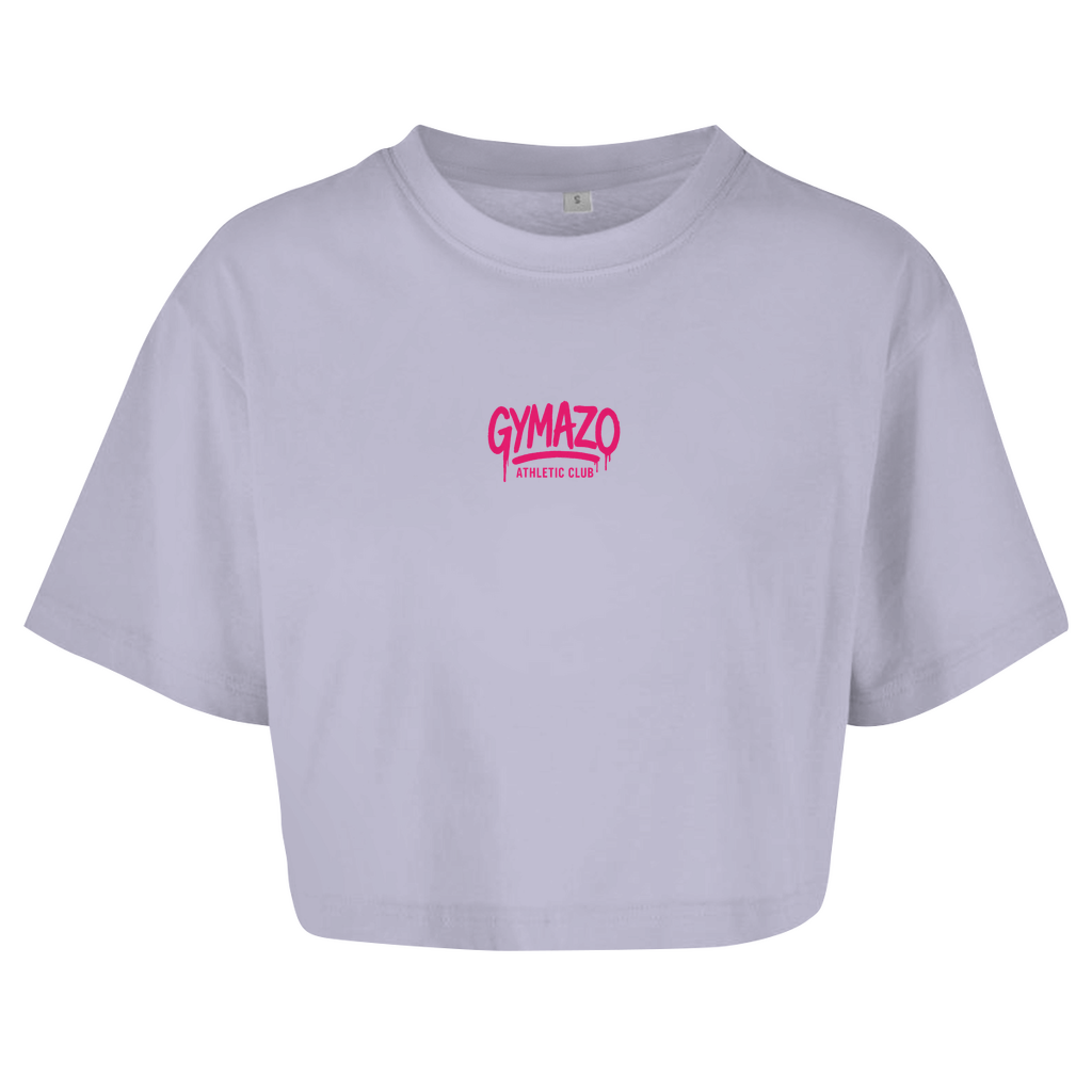 Damen Oversize Crop Top gymazo