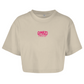 Damen Oversize Crop Top gymazo