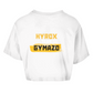 Damen Oversize Crop Top Team Hyrox