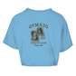 Damen Oversize Crop Top GYMAZO