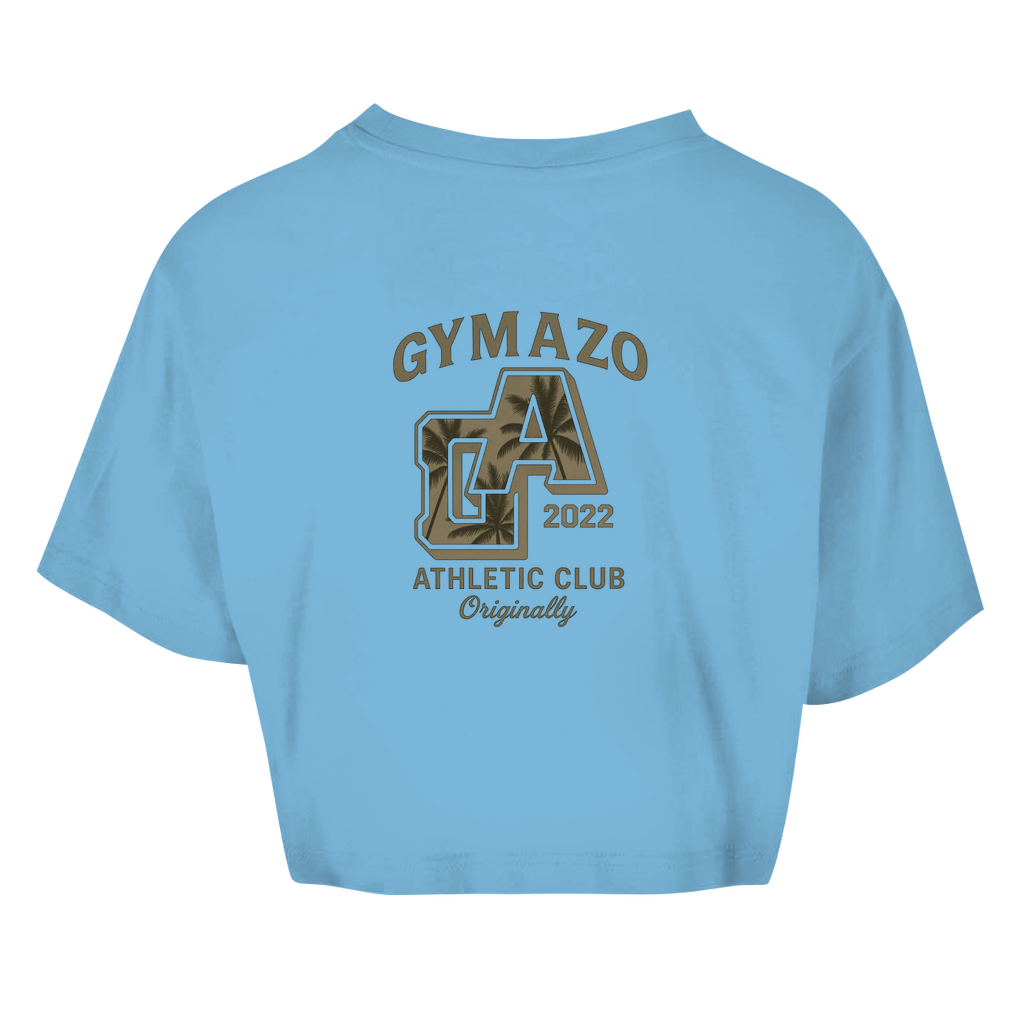 Damen Oversize Crop Top GYMAZO