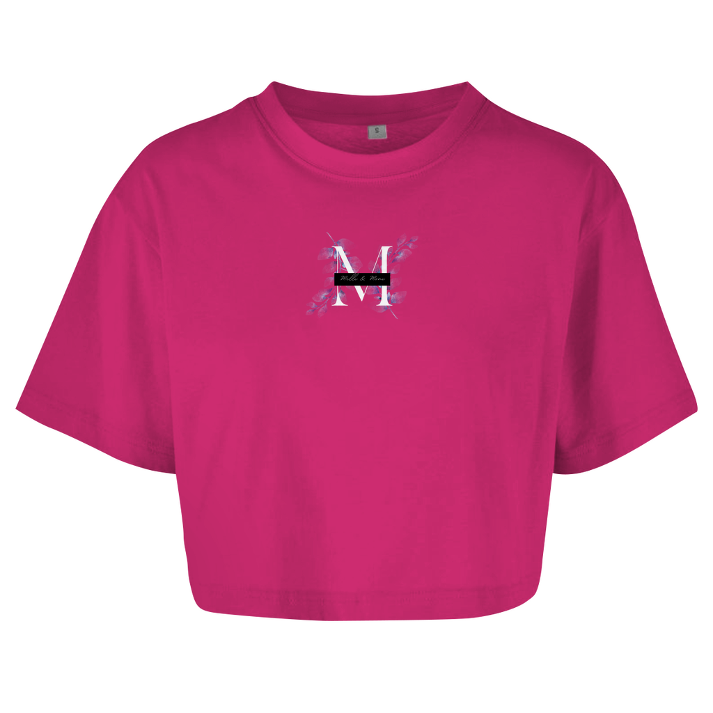 Damen Oversize Crop Top M