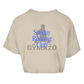 Damen Oversize Crop Top Sunday Running Club